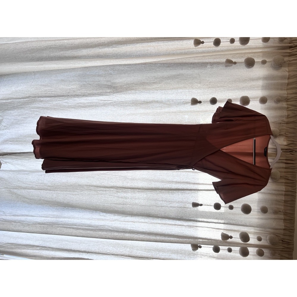 SHEIN-Rose Colored Wrap Dress Size M